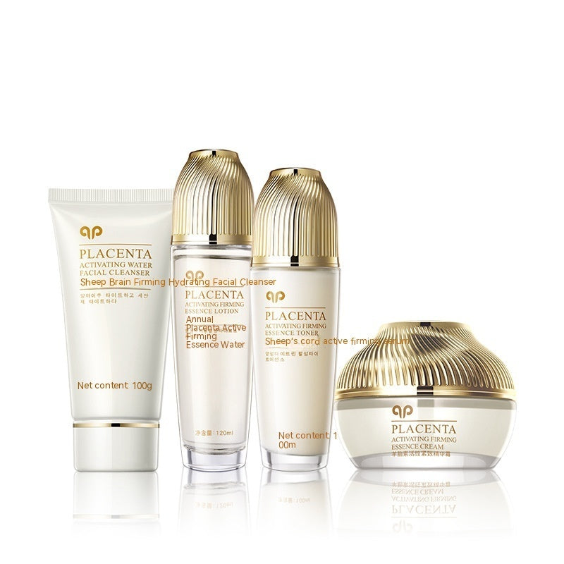 Conjunto de Loção Tônica Ativa de Placenta de Ovelha para Cuidados com a Pele